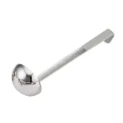 Vollrath 4980445 4-Oz Ladle, 12-5/8" Gray Kool-Touch Handle, 18/8 Stainless Steel Bowl, NSF Certified 1 image