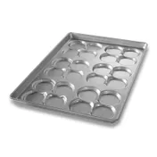 Chicago Metallic 42445 ePAN Bun Pan, 24 Compartment, 17-11/16" x 25-11/16", 26 Gauge Aluminized Steel 1 image