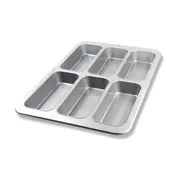 Chicago Metallic 43040 Loaf Pan - 17-7/8" x 25-7/8", 26-Gauge Aluminized Steel, Non-PFAS 1 image