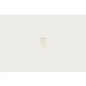 RAK Porcelain BCBVPS01 - Bravura Pepper Shaker, Bone China, Classic White, 12/Case 1 image