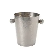 RAK Porcelain CB6104VH Wine Bucket, Hammered Metal, 8" H x 5.9" W, 135.3 Oz, Sold per Case - 1/Case 1 image