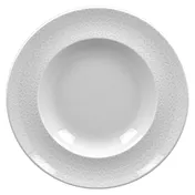 RAK Porcelain CLDP19D182 - 7" Round Deep Lace Porcelain Bowl, 11.85 oz, Oven/MW Safe - 12/Case 1 image