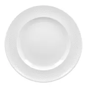 RAK Porcelain CLFP27D185 - 10.625" Round Flat Edge Porcelain Plate, White, Multi-Oven Safe - 12/Case 1 image