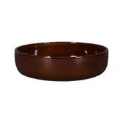 RAK Porcelain EABW16HO - 6" Honey Round Bowl, 23.65 oz, Microwave/Dishwasher Safe - 4/Case 1 image