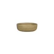 RAK Porcelain EABW16SBI - 6" Round Beige Ceramic Stoneware Bowl, 23.65 oz Microwave Safe - 4/Case 1 image