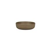 RAK Porcelain EABW16SDB - 6" Round Brown Ceramic Bowl, 23.65 oz 6.3" Dia, Microwave Safe - 4/Case 1 image