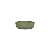 RAK Porcelain EABW16SDG - 6" Dark Green Ceramic Bowl, 23.65 oz Microwave & Dishwasher Safe - 4/Case 1 image