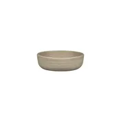 RAK Porcelain EABW16SGE - 6" Round Grey Stoneware Bowl, 23.65 oz (0.74 Qt), Microwave Safe - 4/Case 1 image