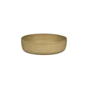 RAK Porcelain EABW24SBI - 9" Round Beige Ceramic Bowl, 77 oz, Microwave & Dishwasher Safe - 2/Case 1 image