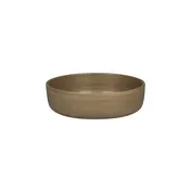 RAK Porcelain EABW24SDB - 9" Brown Round Ceramic Bowl, 77 oz, Microwave & Dishwasher Safe - 2/Case 1 image
