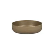 RAK Porcelain EABW26SDB - 10" Round Brown Ceramic Bowl, 91 oz, Dishwasher Safe - 2/Case 1 image