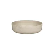 RAK Porcelain EABW26SGE - 10" Round Grey Ceramic Bowl 91 oz Microwave & Dishwasher Safe - 2/Case 1 image