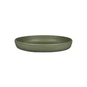 RAK Porcelain EADC28SDG - 11" Round Deep Coupe Plate, 58.5 oz, Green Stoneware, Dishwasher Safe - 2/Case 1 image