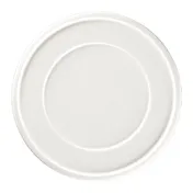 RAK Porcelain EAFP24 Ease Plate, 9.45" Round Flat Edge Rim Dinnerware, Oven Safe - 12/Case 1 image