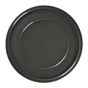 RAK Porcelain EAFP32CA - 12.6" Round Porcelain Plate, Wide Rim, Fridge/Freezer/Oven Safe - 6/Case 1 image