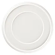 RAK Porcelain EAFP32DU Ease Plate, 12.6" Round Flat Edge with Wide Rim, Porcelain Dinnerware, - 6/Case 1 image