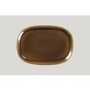 RAK Porcelain EAOD33RT - Oval 9" Deep 65 oz Porcelain Bowl, Rust, Oven Microwave Safe - 2/Case 2 image