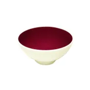 RAK Porcelain FDBI14PD1 Samba Bowl, 15.2 oz (5-1/2" Dia x 2-5/8" H), Round Porcelain, Bordeaux - 12/Case 1 image