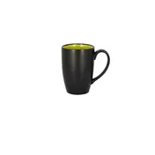 RAK Porcelain FRBAFM30GR Fire Flora China Mug, 10.15 oz, 3.15" Green Porcelain, Dishwasher Safe - 6/Case 1 image