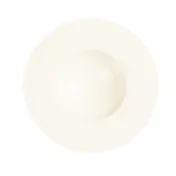 RAK Porcelain GDDP29 - 12 Oz White Gold Plate Deep Bowl, 11" Diameter, Porcelain, Use - 6/Case 1 image
