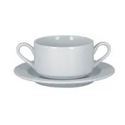 RAK Porcelain HMPASCS02 Soup Cup, 10-1/8 oz Porcelain White, Oven/MW/Freezer Safe - 12/Case 2 image
