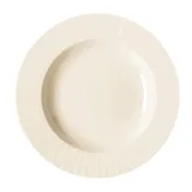 RAK Porcelain MEDP30 - Round China Bowl, 11" Dia, 26 oz, Deep Wide Rim, White - 6/Case 1 image