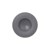 RAK Porcelain NFGDDP23GY Fusion Round Bowl, 9" Dia, 7.45 oz, Stone Gray, Oven/Microwave Safe - 6/Case 1 image