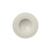 RAK Porcelain NFGDDP23WH - 9" China Bowl, 7.45 oz, Sand White Glaze, Oven/Microwave Safe - 6/Case 1 image
