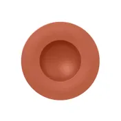 RAK Porcelain NFGDDP29BW Round Bowl, 12 Oz 11" Dia, Terra Brown China, Break-Resistant, Safe - 6/Case 1 image