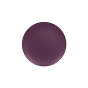 RAK Porcelain NFNNPR27PP - Round Plate 10.625" Dia Coupe Rim, Porcelain, Chestnut/Plum - 12/Case 1 image