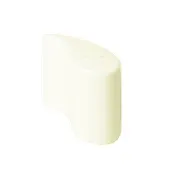 RAK Porcelain OPPS01 Mini Pepper Shaker, 1" Height, Porcelain Material, Dishwasher Safe - 12/Case 1 image