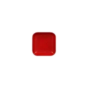 RAK Porcelain RBAUSB15 - Ruby Square Bowl 11 Oz 5"-5.9" Red Porcelain Dishwasher Safe - 12/Case 1 image