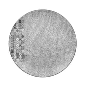 RAK Porcelain SRNNPR31 Round Plate, 12"5 Diameter, Coupe Rim, Porcelain, Microwave Safe - 6/Case 1 image