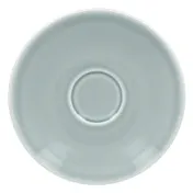 RAK Porcelain VNCLSA15BL Vintage Saucer 6" Round Blue Porcelain, Microwave Safe, Lead-Free - 12/Case 1 image