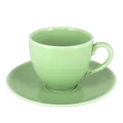 RAK Porcelain VNCLSA15GR Saucer, 6" Round Green Porcelain, Microwave/Dishwasher Safe - 12/Case 2 image