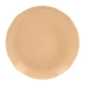 RAK Porcelain VNNNPR21BG Round Plate, 8-1/4" Porcelain, Coupe Rim Microwave & Dishwasher Safe - 12/Case 1 image