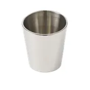 RAK Porcelain WB6780SL Wine Bucket, 7.08" Dia x 7.87" H, 151.16 Oz, Non-Insulated Metal - 12/Case 1 image