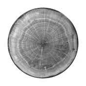RAK Porcelain WDNNPR27BG Plate 10.5" Coupe Rim Beech Gray Porcelain, Lead-Free, Oven-Safe - 12/Case 1 image
