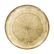RAK Porcelain WDNNPR27MG - 10.5" Round Plate, Coupe Rim, Green Porcelain, Microwave Safe - 12/Case 1 image