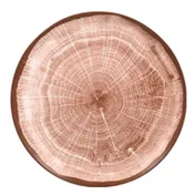 RAK Porcelain WDNNPR27WB Plate, 10.5" Round Coupe Rim, Walnut Brown Porcelain, Oven-Safe - 12/Case 1 image