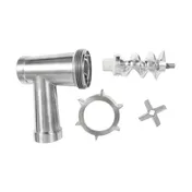 Hamilton Beach 33-0201-W Weston Meat Grinder, 3/4 HP, 120-180 lbs/hr, #8 Hub, 3mm/5mm/7mm Plates, 575W, 120V 10 image