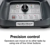 Hamilton Beach HBF1100SR  Expeditor Food Blender, Variable Speed, 1 Gal 10 image