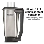 Hamilton Beach HBF510S Expeditor Countertop Food Blender, Variable Speed, 64 Oz 7 image