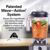 Hamilton Beach HBF600R-CE Expeditor High Performance Food Blender, 64 Oz 5 image