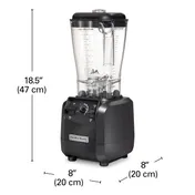 Hamilton Beach HBH550R-CE Fury Blender, Variable Speed, 64 Oz 2 image
