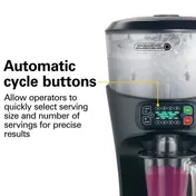 Hamilton Beach HBS1400R Revolution Ice Shaver, Insulated Double Wall Hopper 7 image