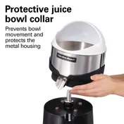 Hamilton Beach HCJ967R-CE Countertop Electric Citrus Juicer 7 image