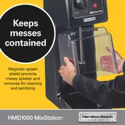 Hamilton Beach HMD1000 MixStation Single-Spindle Drink / Bar Mixer, Variable Speed, 120V/60/1-PH 10 image
