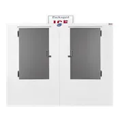 Leer Inc. 3344301 Ice Merchandiser - 155 cu ft, 96"W x 48"D x 88"H, Outdoor, Solid Steel Doors, 115V 2 image