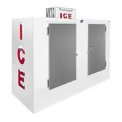 Leer 3444301 Ice Merchandiser - 100 cu ft Outdoor, 94"Wx37.5"Dx76.6"H, Doors, R290, 1/2 HP 115V, 16-24°F 1 image